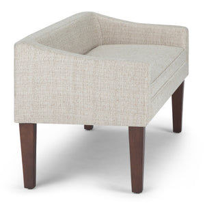 Parris Upholstered Bench - Platinum