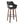 Mustang - Contemporary Fixed Height Barstool With Swivel & Round Footrest (Set of 2)