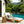Modern Acacia Wood Outdoor Chaise Lounge