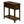Accent End Table, 2 Tier, Narrow, Lamp, Storage Drawer, Charming Design