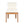 Acacia Wood Outdoor Dining Chair (Set of 2), Teak Finish Wood +