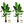 Bird of Paradise Artificial Plant - 6 Ft Tall Faux Banana Leaf Tree