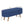 Ottoman Oval Storage Bench With Rubber Wood Legs