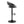 Posh - Contemporary Adjustable Barstool With Swivel & Rounded T Footrest (Set of 2)