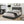 Queen Bed With Nailhead Trim - Charcoal