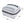 Karim - Faux Yarn Large Pouf, Durable - Ivory / Gray