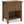 Warm Shaker - Bedside Table With 2 Drawers - Brown