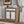 Accent Cabinet With Carved Floral Panels, Sideboard With Drawer And Double Doors - Antique Brown / White