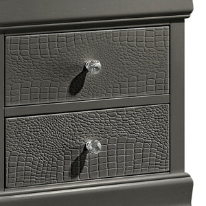Blaze - 2 Drawer Modern Nightstand