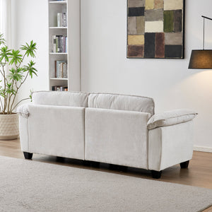 Luxury Chenille Upholstered Loveseat Couch