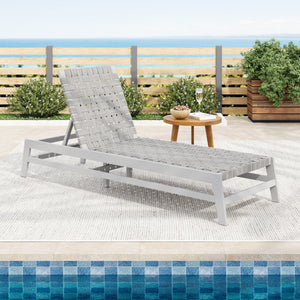Outdoor Rope Chaise Lounge