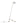 Eileen - Contemporary Floor Lamp - Nickel / White