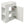 Floating Bathroom Vanity With Resin Basin, Left Side Storage - White
