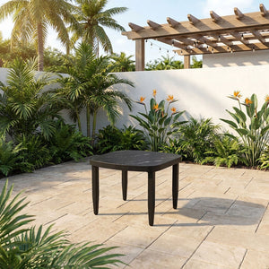 Outdoor Elegance Table, Rounded Corners