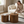 Nesting Coffee Table Set of 2, Modern Round Coffee Tables with Non-Slip Feet