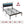 Full Size Metal Platform Bed Frame with Adjustable Upholstered Headboard