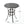 Cast Aluminium Bar Table