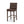 Solstara Upholstered Dining Barstool with Button Tufted and Wing Back