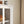 Buffet Storage Cabinet with Double Glass Doors and Unique Bell Handle