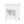 Nightstand With 1 Drawer and 1 Shelf - White