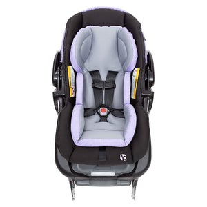 Baby Trend Secure Snap Tech 35 Safe Infant Car Seat Travel System, Lavender Ice