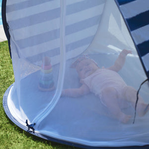 Babymoov Kid's UV Resistant Portable Pop Up Sun Shelter and Marine Play Tent - TRAPSKI