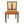 Mid Century Rattan Dining Chair Without Arms Set