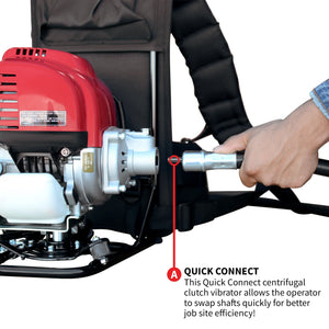 21 ft Concrete Vibrator Flexible Shaft Hose For Concrete Backpack Vibrator