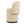 Barrel Chair, Built In Storage, 360° Swivel - Beige