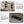 3-Pieces Bedroom Set Queen Size Farmhouse Platform Bed with Storage Headboard and Charging Station