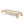 Riviera Outdoor Chaise Lounge with Wheels, Acacia Wood Frame (Set of 2)