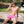 Baewatch Neon Pink Men's Swim Shorts