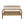2-Piece Outdoor Gray Acacia Wood Conversation Set