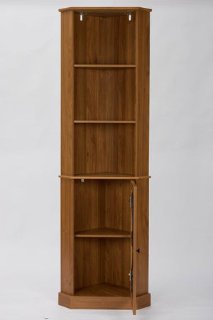 Tall Corner Bar Cabinet with Storage