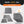 BalanceFrom Fitness Foam Interlocking Exercise Floor Mat, 96 SqFt, Gray (2 Pack)