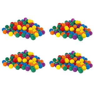 Intex 100-Pack Small Plastic Multi-Colored Fun Ballz for Bounce Houses (4 Pack)