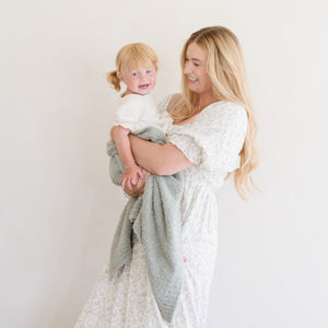 Bamboni® Receiving Blanket 30" x 40" Bamboo Rayon Blend