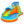 Banzai Surf Rider Kids Inflatable Outdoor Aqua Lagoon Water Slide Splash Park
