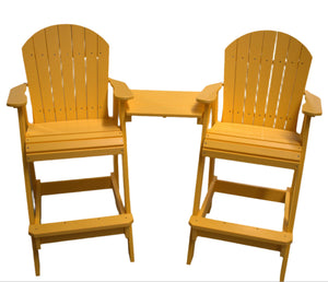 Tete-a-Tete Chair Set in Dining, Counter & Bar Heights