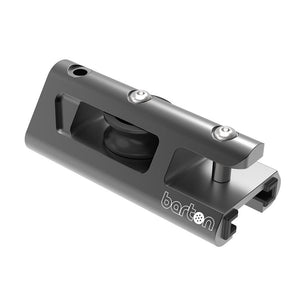 Barton 32mm End Stop Becket Genoa Car Track - Black [32221GTB] - TRAPSKI