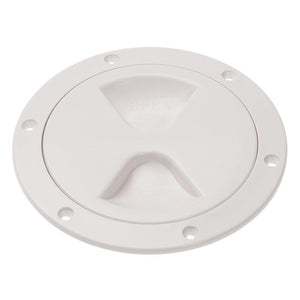 Barton Marine Screw Inspection Cover - 6" (103mm) - White [40040] - TRAPSKI