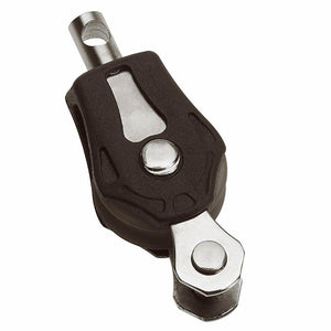 Barton Marine Size 0 20mm Plain Bearing Pulley Block Single Swivel Becket [N00191] - TRAPSKI