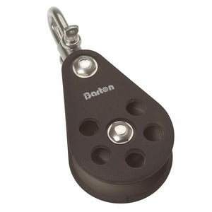Barton Size 7 70mm Plain Bearing Pulley Block Single Swivel [N07130] - TRAPSKI