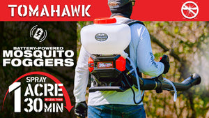 4 Gal Battery Powered Backpack Mosquito Fogger Sprayer 36V for Pest Control Ticks, Fleas, Flies, and Mosquitoes - TRAPSKI