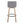 Toriano - Mid-Century Modern Fixed Height BarStool With Round Footrest (Set of 2)