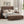 Sleigh Bed Frame With Tall Headboard And Storage Bench