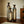 Modern Droplet Shaped Floor Vase Set, Glazed Metal Decorative Vases 3 Piece Home Accent For Living Room - Gold / White