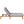 Outdoor Chaise Lounge With Adjustable Backrest
