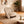 Stylish Dark Beige Velvet Lounge Chair
