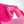 Ostrich 3-N-1 Light Aluminum Multi-Position Reclining Beach Chair, Pink (2 Pack)
